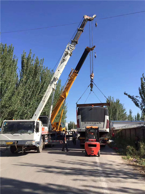 宿松县港口集装箱搬运案例